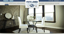 Desktop Screenshot of patejonesconstruction.com