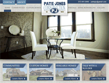 Tablet Screenshot of patejonesconstruction.com